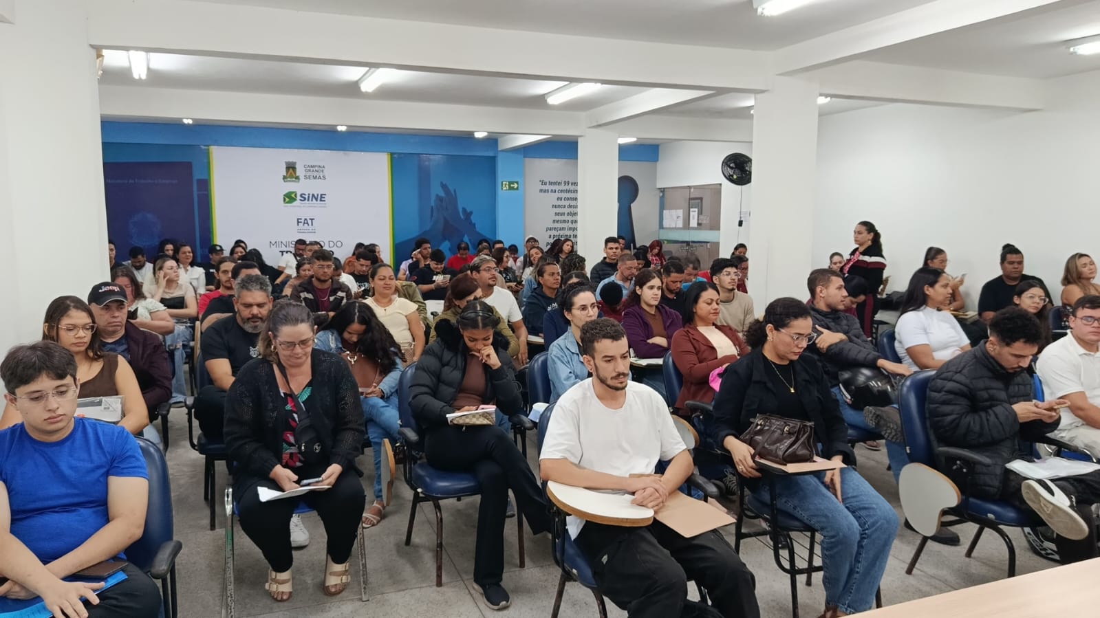 Campina Grande oferece 949 vagas de emprego, conforme sistema de cadastro do Sine Municipal
